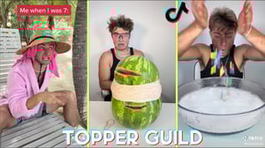 This is the Avatar Image for the Topper Guild (Tiktoker) AI Voice and Text to Speech Generator